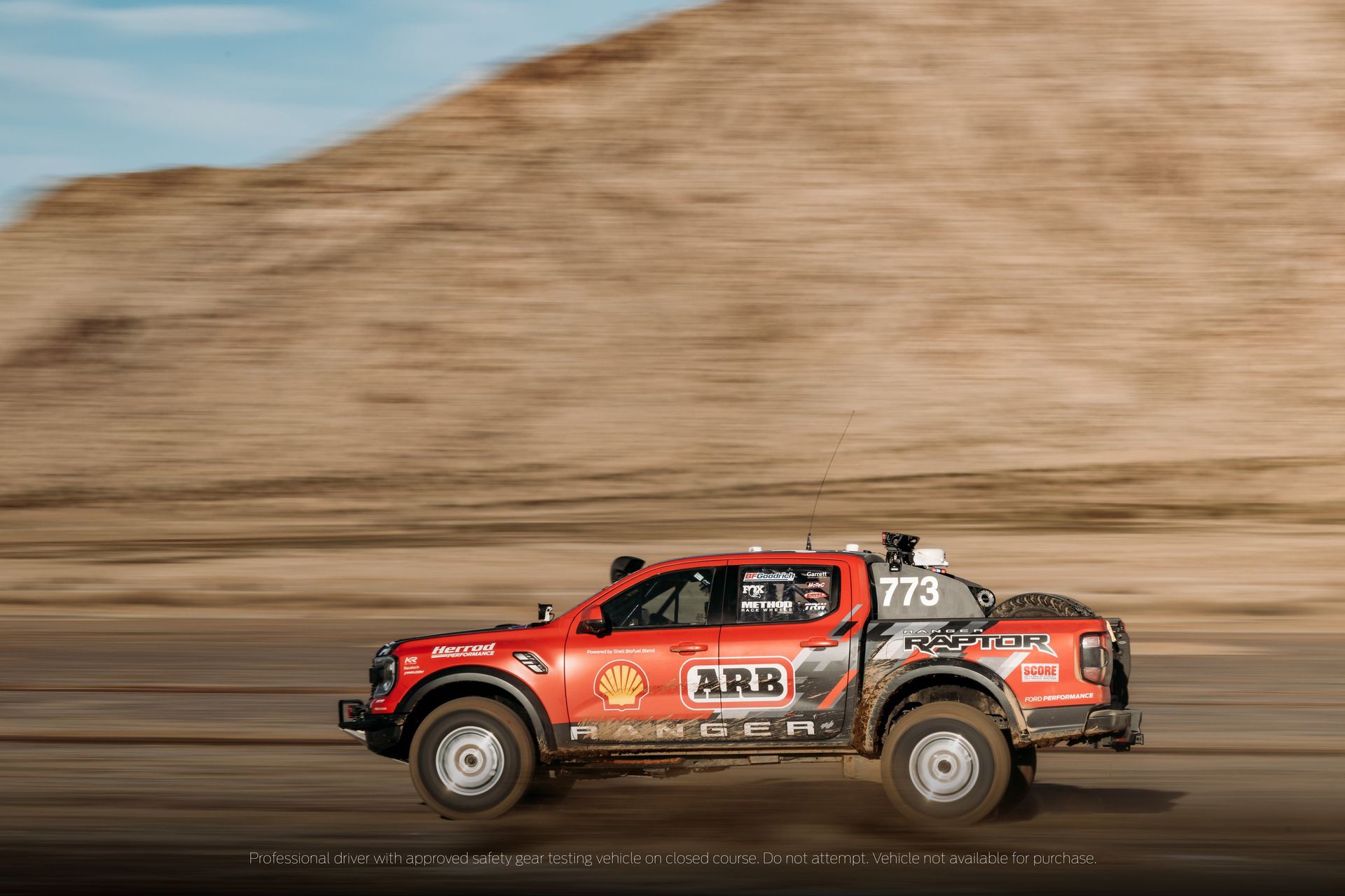 Ranger Raptor Desert Racing
