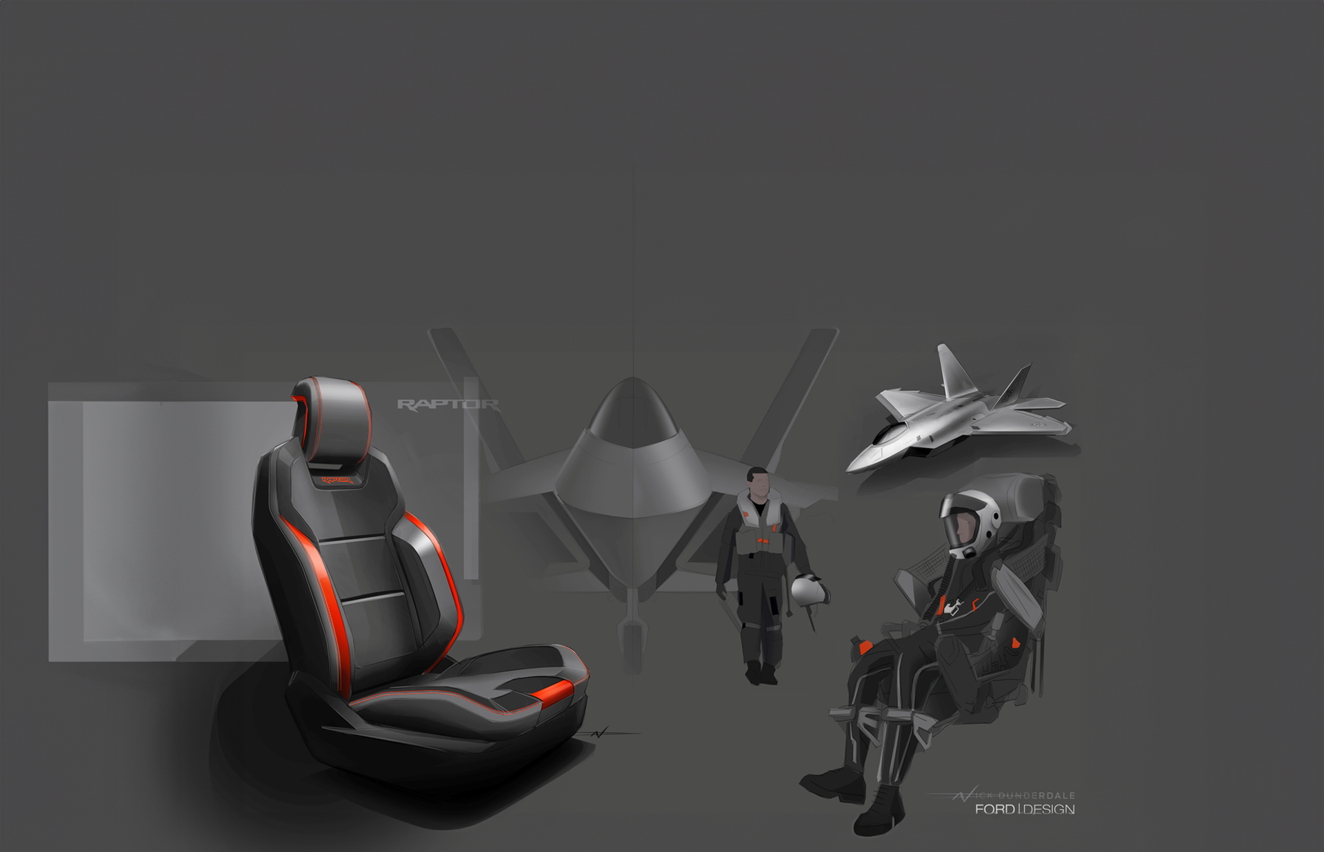 Jet Fighter Seat Design