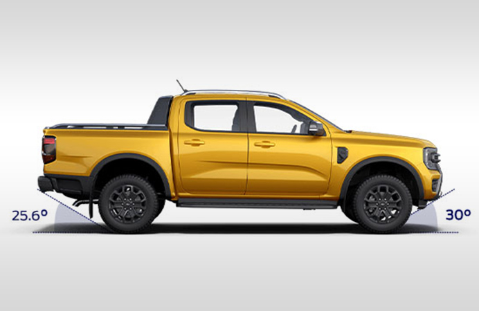 Wildtrak bed and stance dimensions