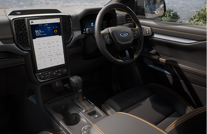 Wildtrak premium cabin and seating