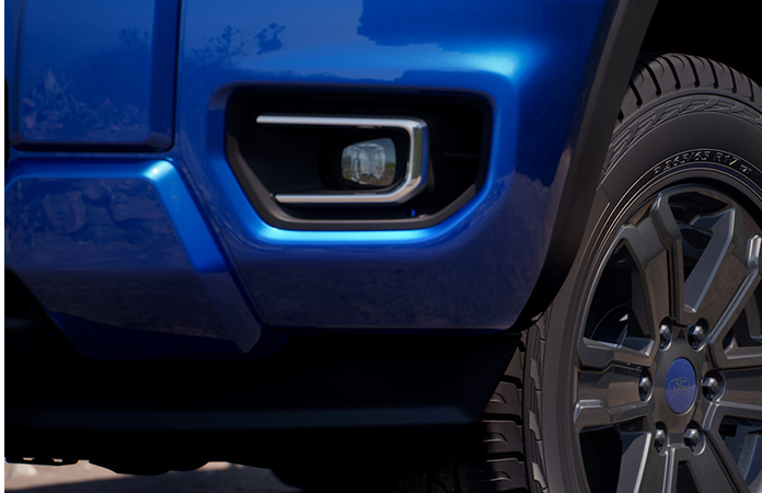 Ranger XLT rear and bed dimensions